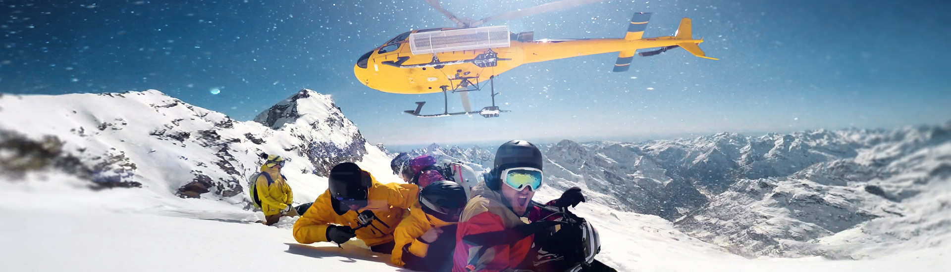 Heliskiing